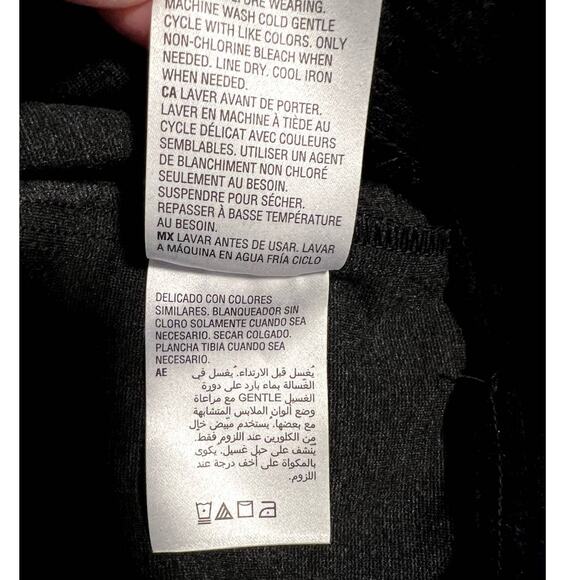 Style & Co, XL, Leggings Paisley Utopia Pattern Black, NWOT - Picture 8 of 9